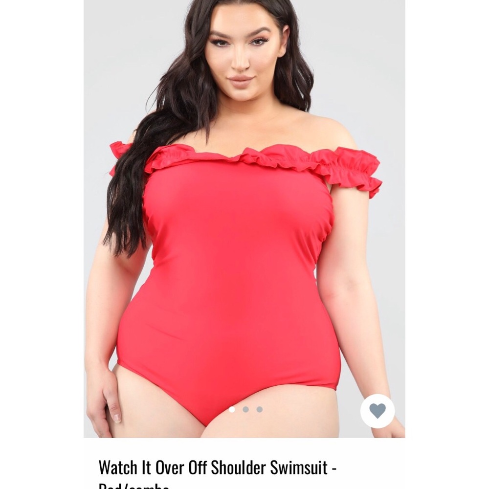 Plus size swim suite never worn fashion nova